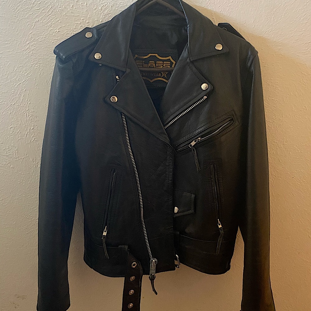 Vintage leather jacket